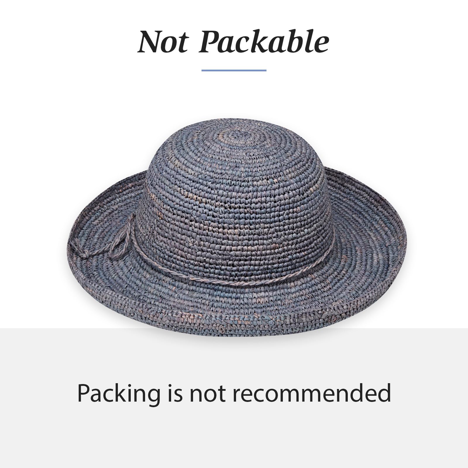 Wallaroo Hat Company Women's Catalina Sun Hat - Wide Brim UPF 50+ Sun Protection, Adjustable Sizing for Medium Crown, Natural Fiber Straw Hat for Beach, Gardening & Outdoor Activities