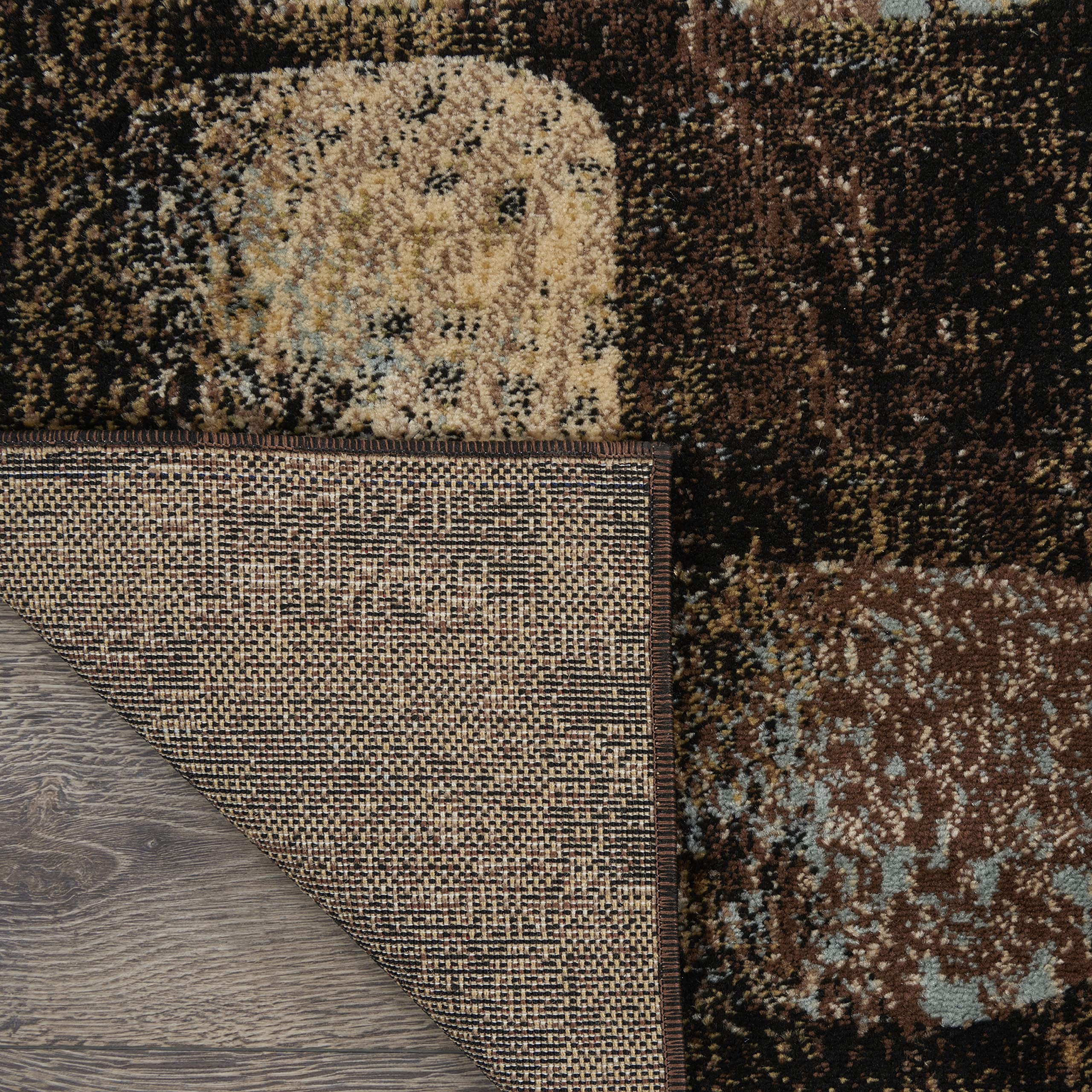 Nourison Modesto Eclectic Charcoal 7'10