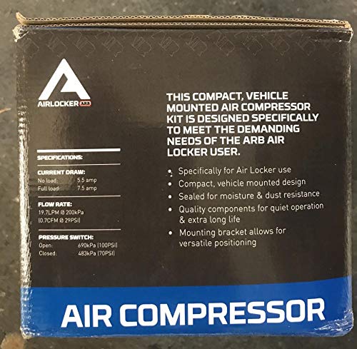 ARB CKSA12 Air Locker Accessories Kit - Heavy Duty Off-Road 4x4 Differential Locking System - Perfect for Jeep, Truck & SUV Off-Roading Adventures