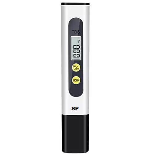 SP Electron Digital TDS Meter - Water Quality Tester for Drinking Water, Aquariums & Hydroponics | Total Dissolved Solids Measurement | Home, Lab & Pool Testing