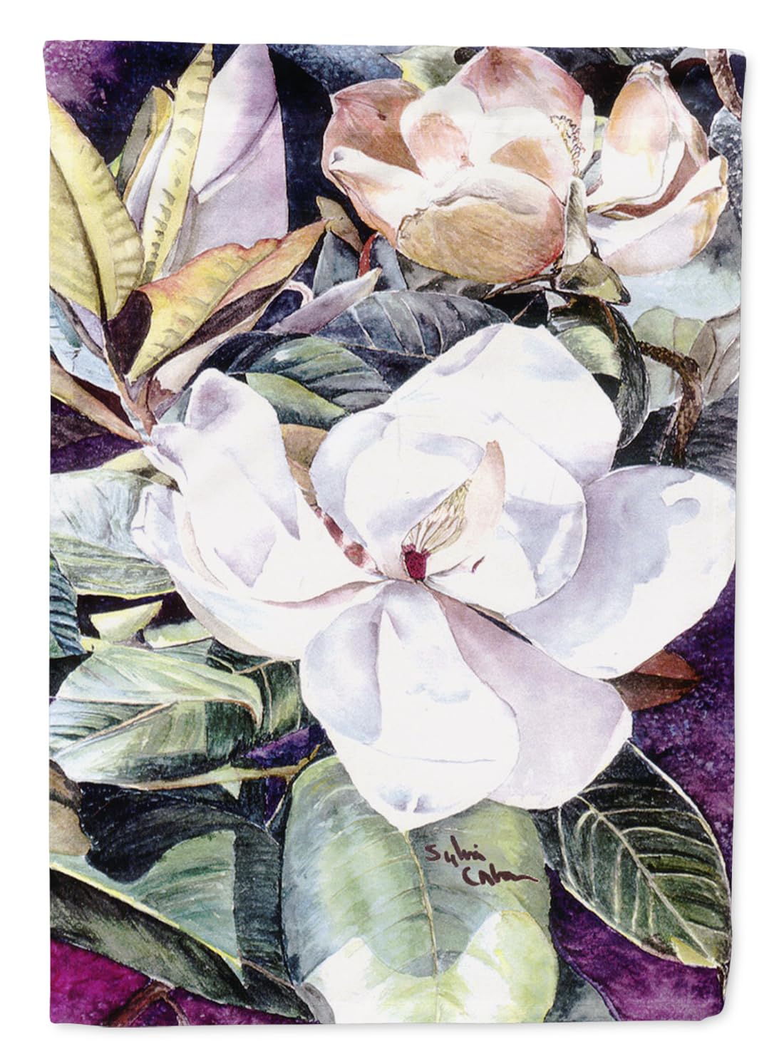 Caroline's Treasures Magnolia Garden Flag - Outdoor Decorative Yard Banner for Mailbox, Flower Beds & Patio | Weather-Resistant Multicolor Floral Artwork for Spring & Summer Gardens