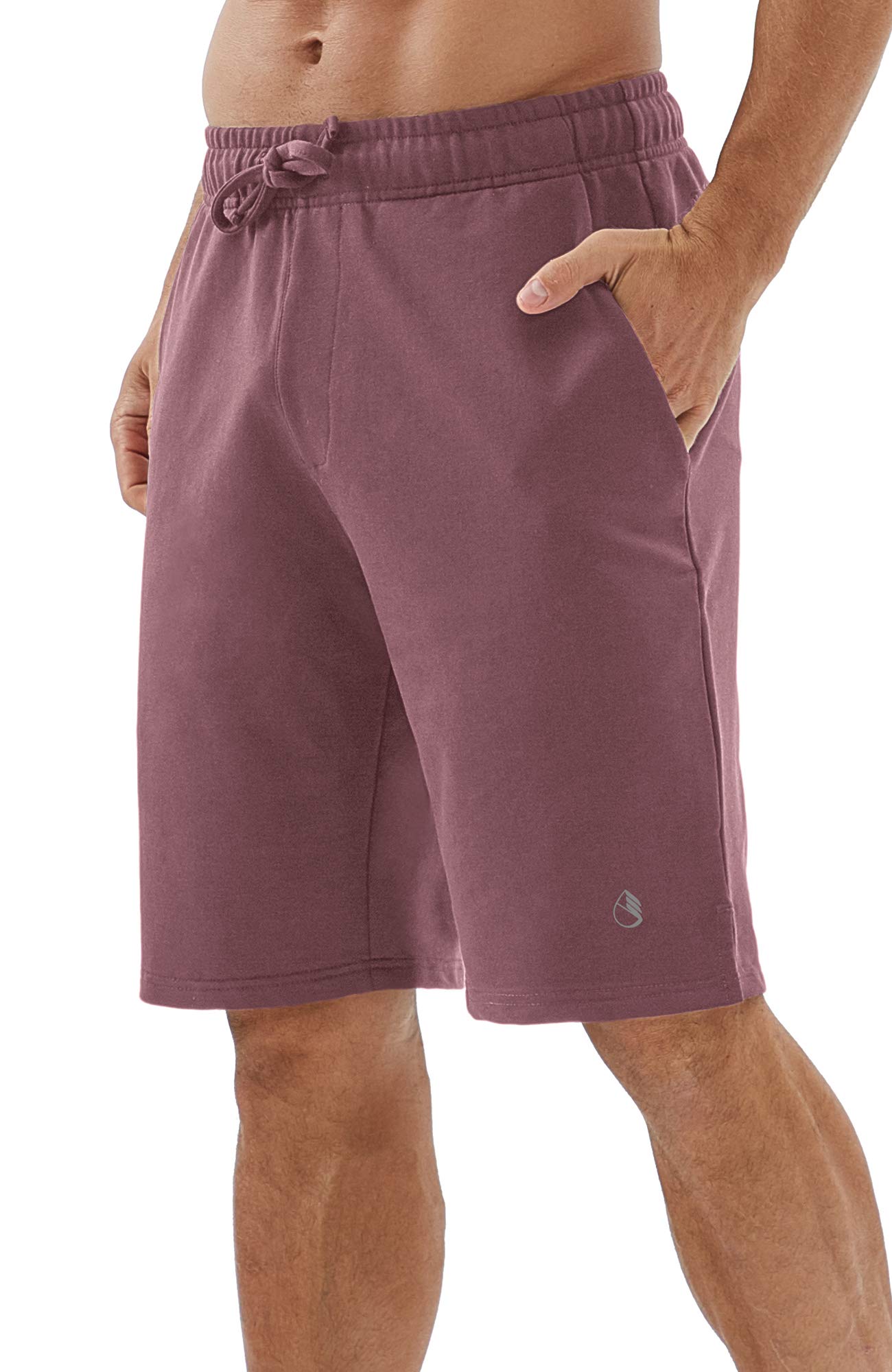 icyzone Men's Athletic Shorts - Breathable Workout Running Gym Lounge Jogger Shorts with Pockets | Perfect for Training, Sports & Casual Wear