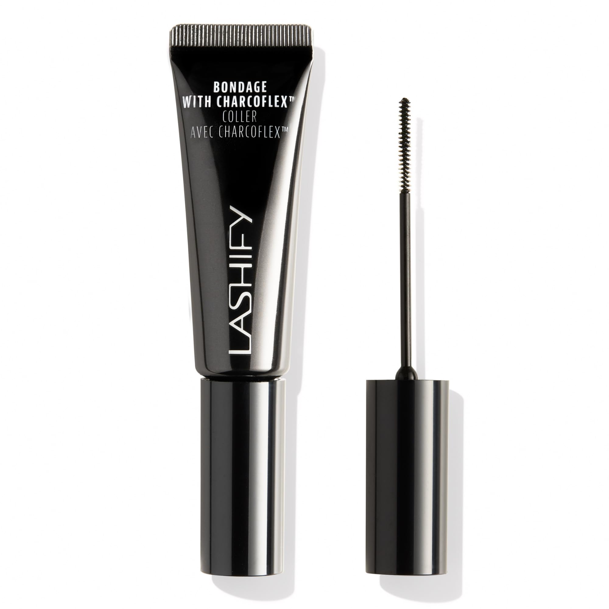 Lashify Extra Strength Bonding Glue with Charcoflex - Black Eyelash Adhesive for False Lashes & DIY Extensions | Long-Lasting, Waterproof Lash Glue for Professional Salon & Home Use