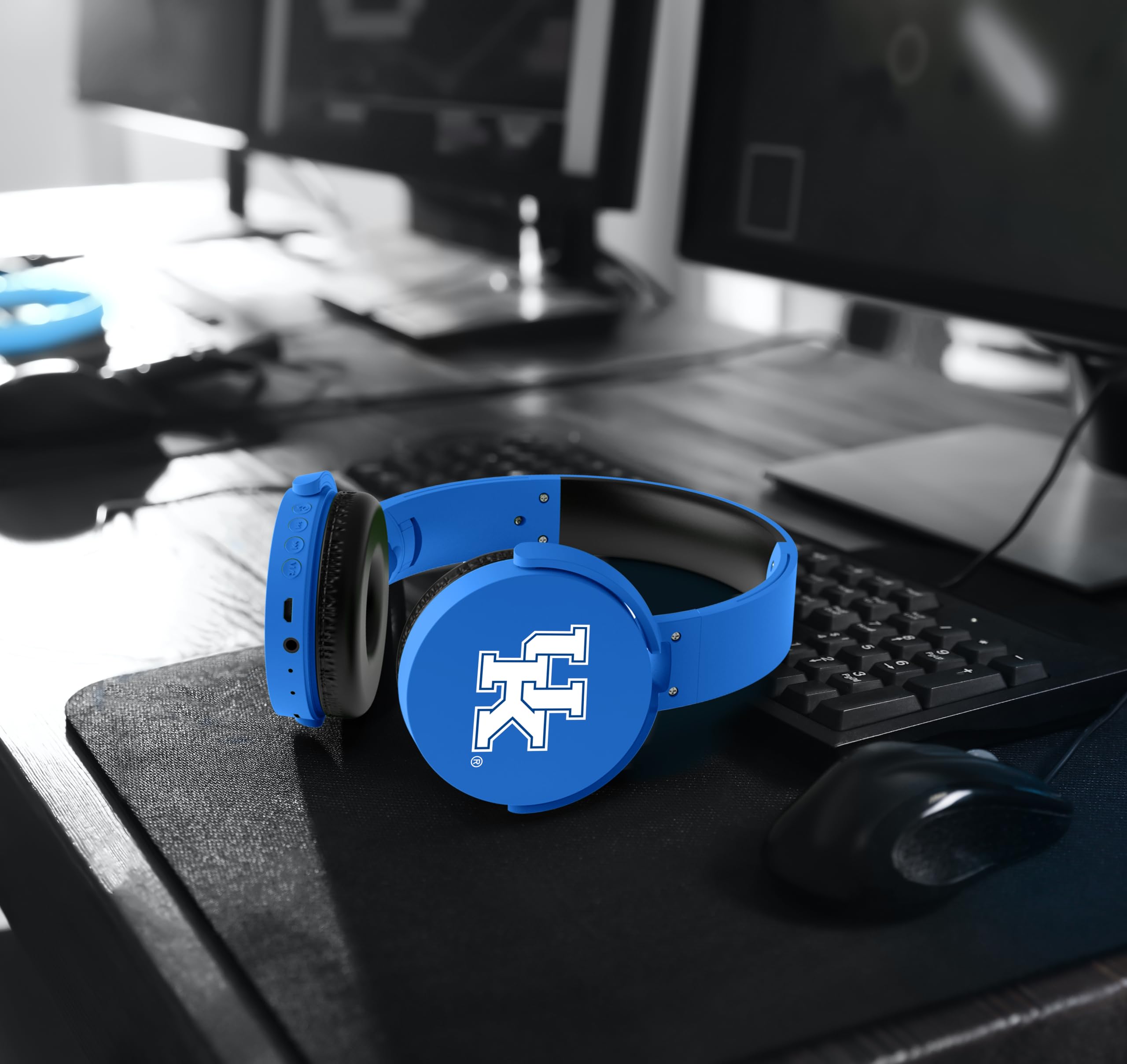 SOAR NCAA Wireless Bluetooth Headphones - Noise Cancelling, 30H Playtime, HD Sound for Sports, Workouts & Travel - Perfect for College Students, Gym & Commuting