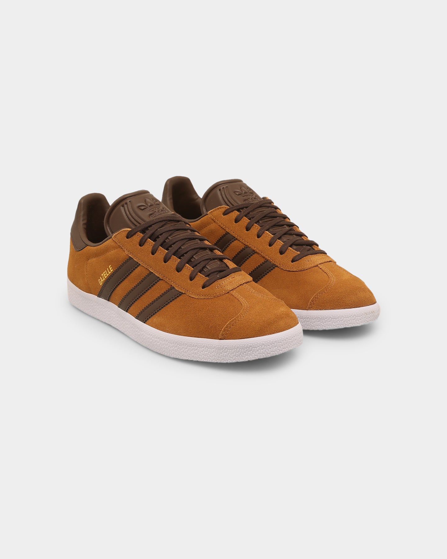 Adidas Gazelle Sneakers - Brown & White Retro Running Shoes for Men & Women | Comfortable Casual & Athletic Wear for Gym, Workout, and Everyday Street Style
