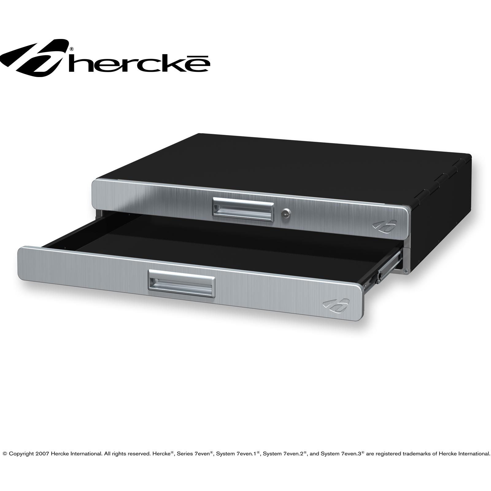 Hercke 3-Tier Plastic Storage Drawer Organizer - DSD302406 for Bedroom, Office & Bathroom Organization