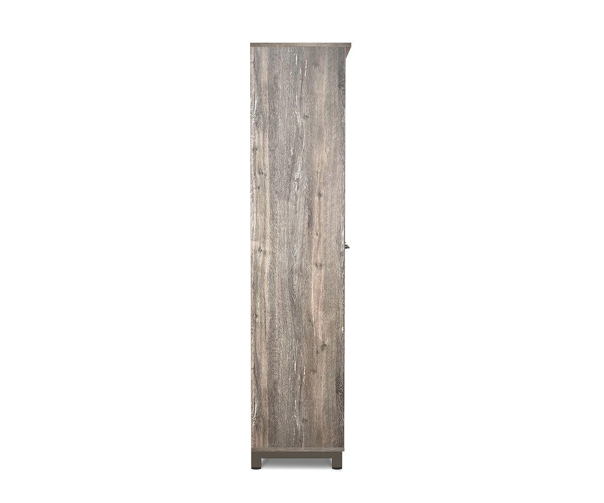 Slater High Cabinet With Doors - Modern Storage Cabinet for Kitchen, Bathroom & Living Room - Organize with Style for Home & Office Use