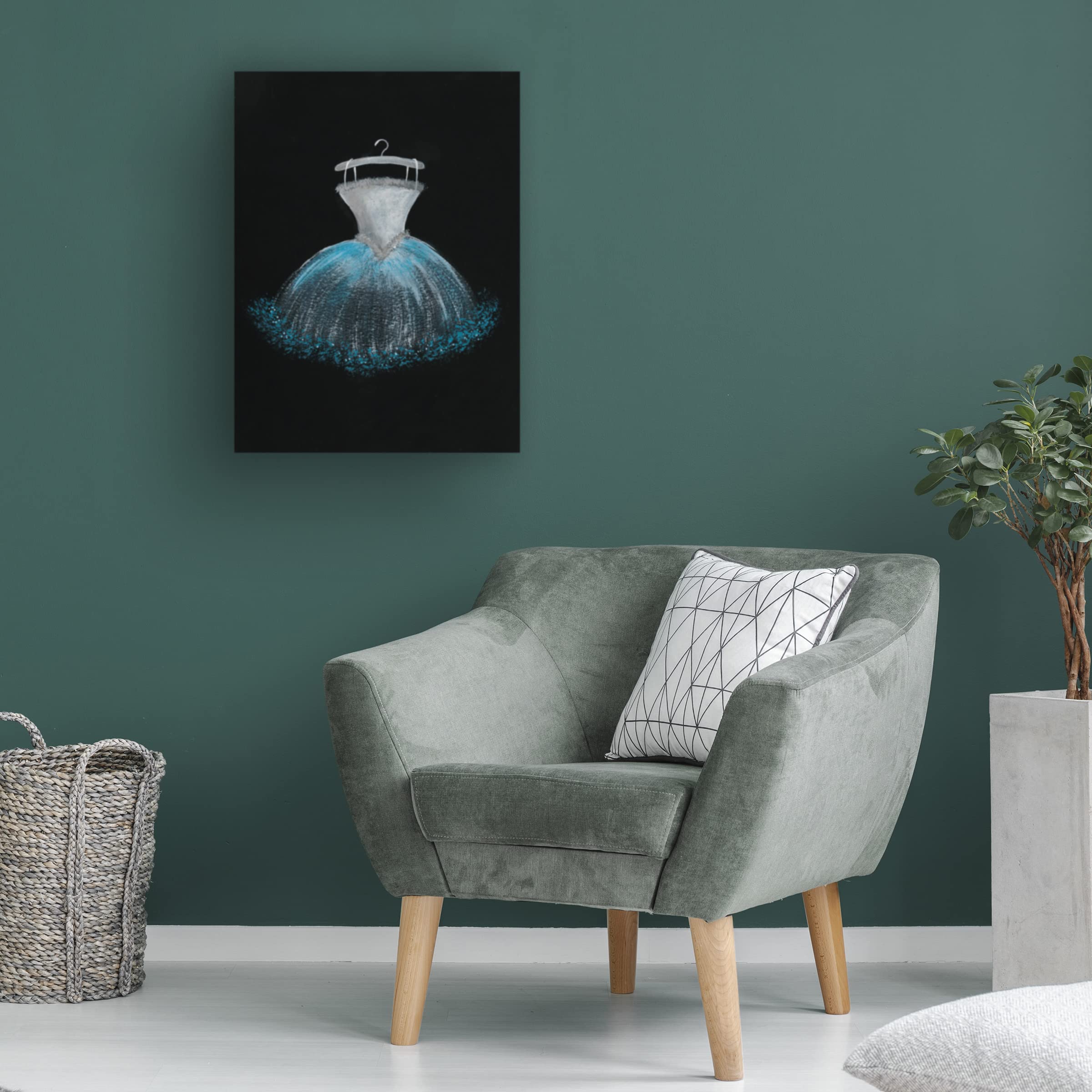 Regina Moore 'Pastel Tutu II' Canvas Wall Art Print - Elegant Ballet Decor for Living Room, Bedroom & Nursery | Trademark Fine Art Collection