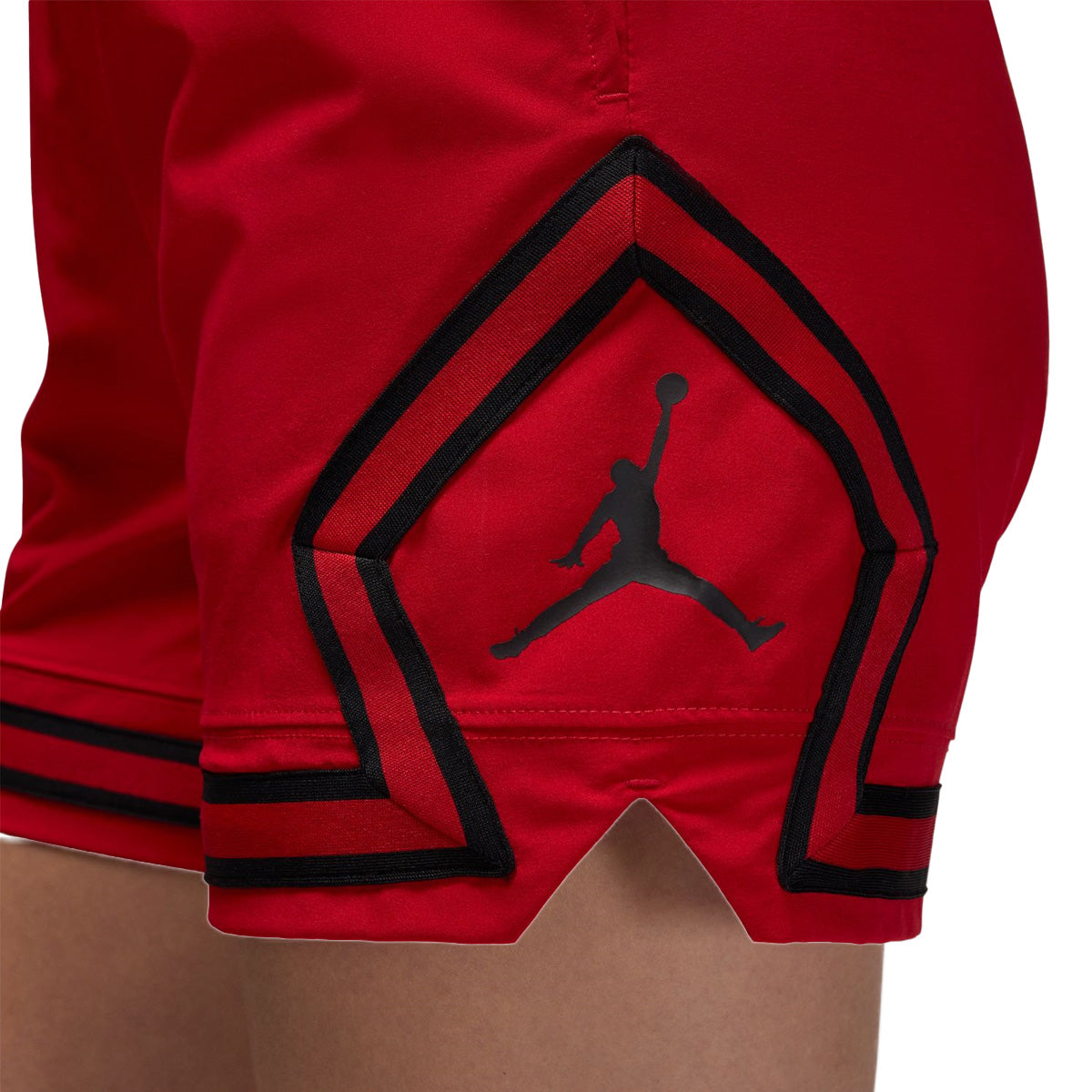 Men's Dri-Fit Woven Diamond Gym Shorts - Breathable Quick-Dry Workout Shorts for Running & Training (Gym Red) | Perfect for Gym, Jogging & Outdoor Sports