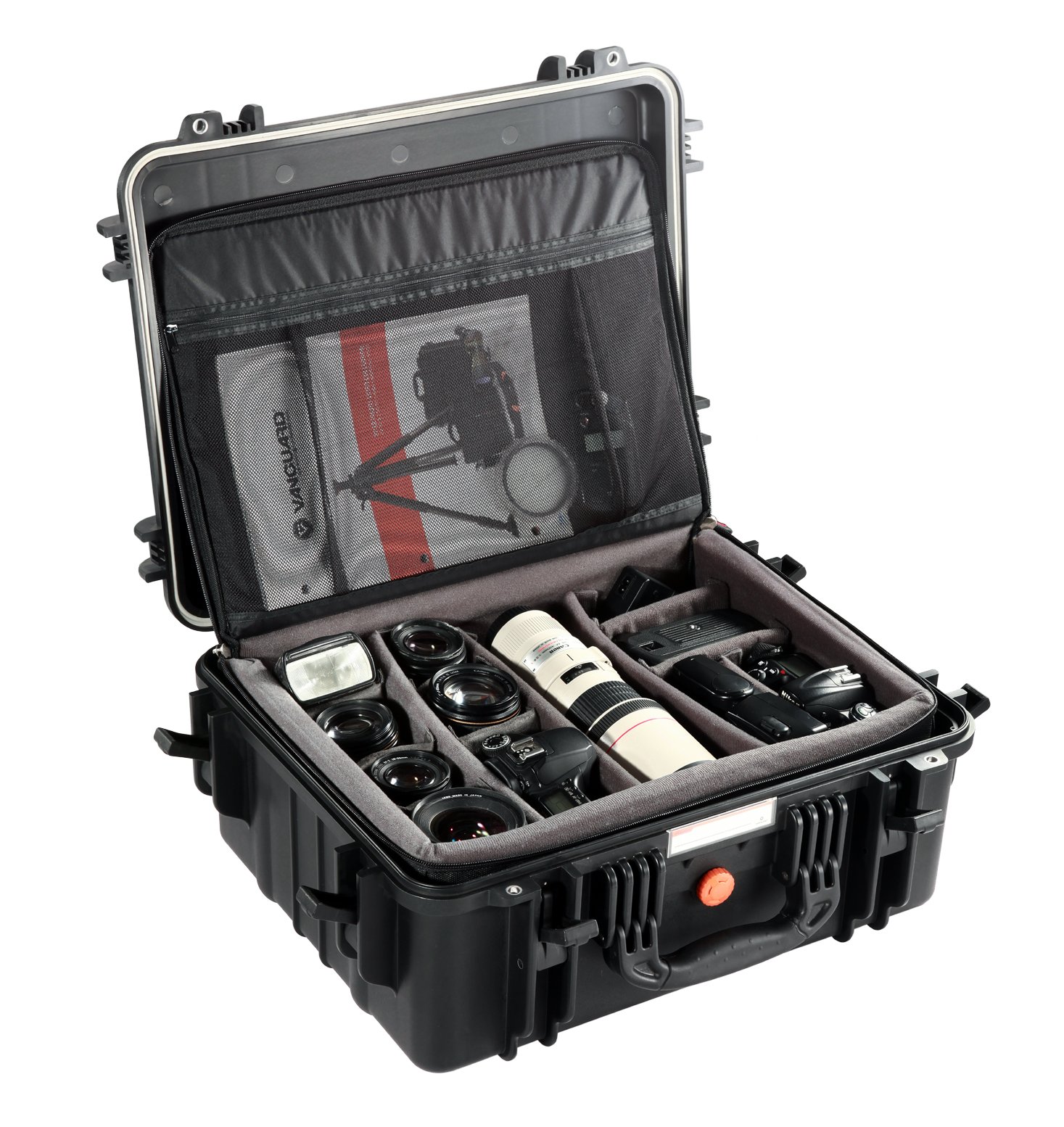 Vanguard Supreme Waterproof & Tough Camera Cases with Removable Divider Bag Insert - Perfect for DSLR, Mirrorless & Drone Protection During Travel & Outdoor Photography