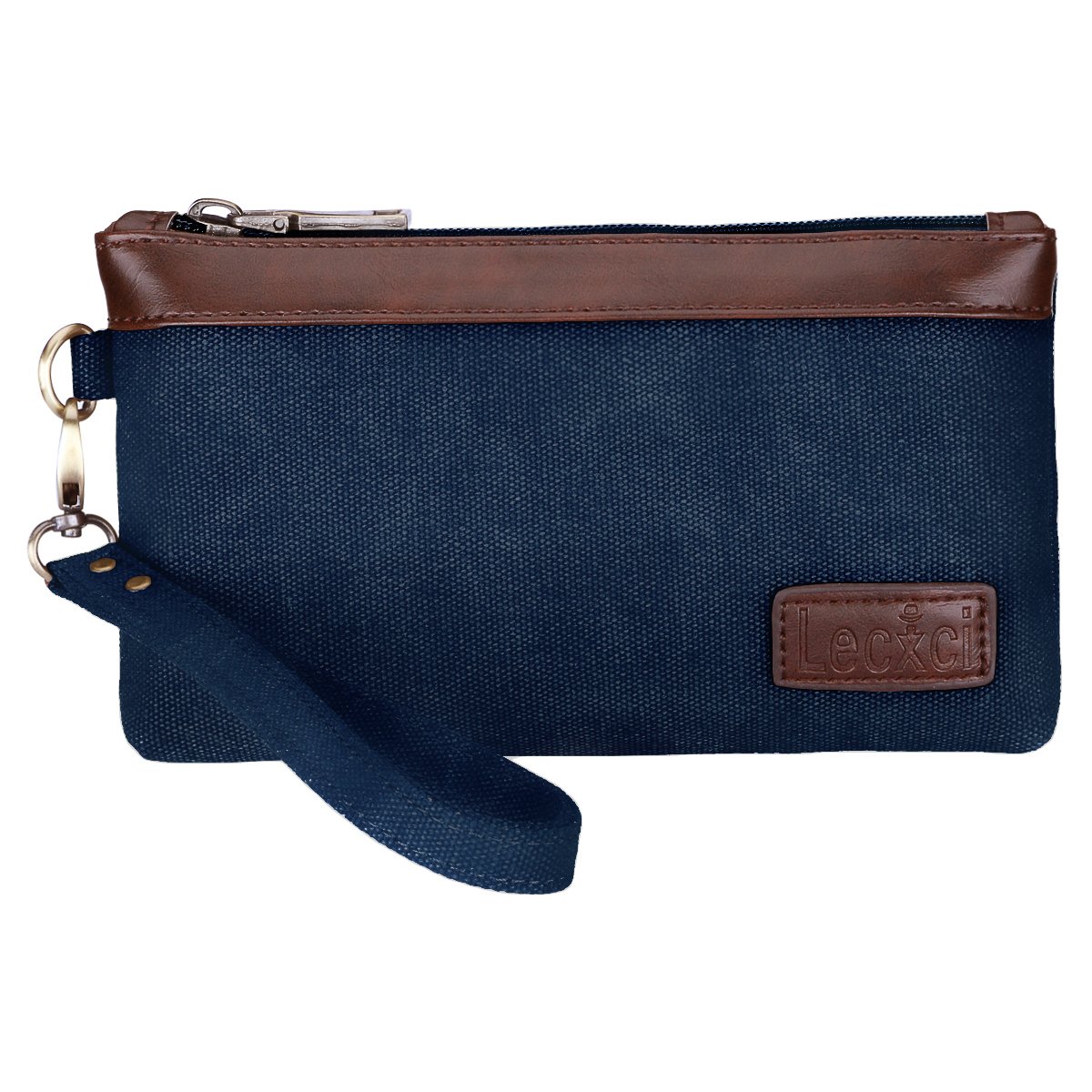 Stylish Canvas Wristlet Bag with Removable Strap - Slim Credit Card Holder & Phone Wallet for Women | Perfect for Everyday Use, Travel, and Night Out
