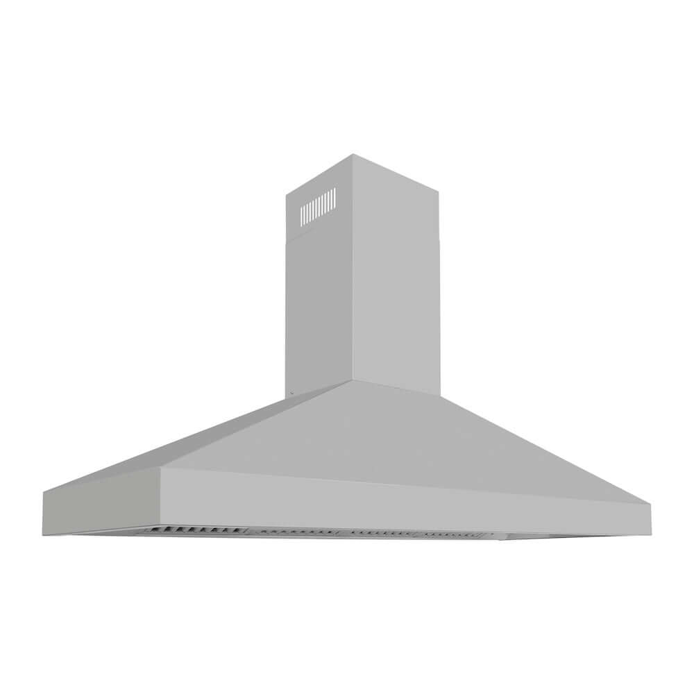 ZLINE 60-Inch Stainless Steel Dual Fuel Range Kitchen Package with Convertible Vent Hood & 24