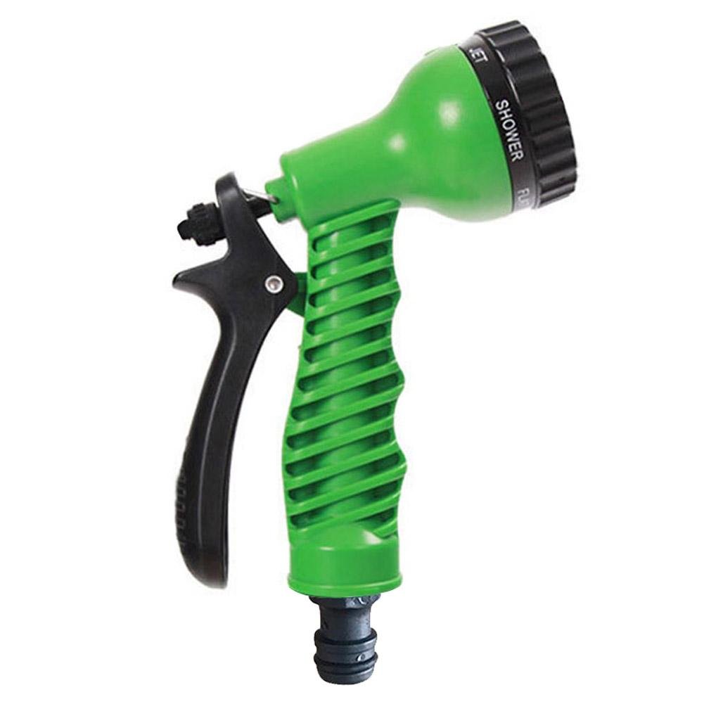 VKTECH Adjustable High Pressure Water Spray Gun - Portable Garden Hose Nozzle for Car Washing, Plant Watering & Outdoor Cleaning (Green) | Perfect for Lawn Care, Vehicle Detailing & Patio Cleaning