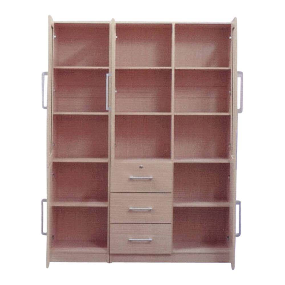 Micah VI Display Bookshelf - Modern Wooden Bookcase for Home & Office - Perfect for Living Room, Bedroom, and Study Room Organization