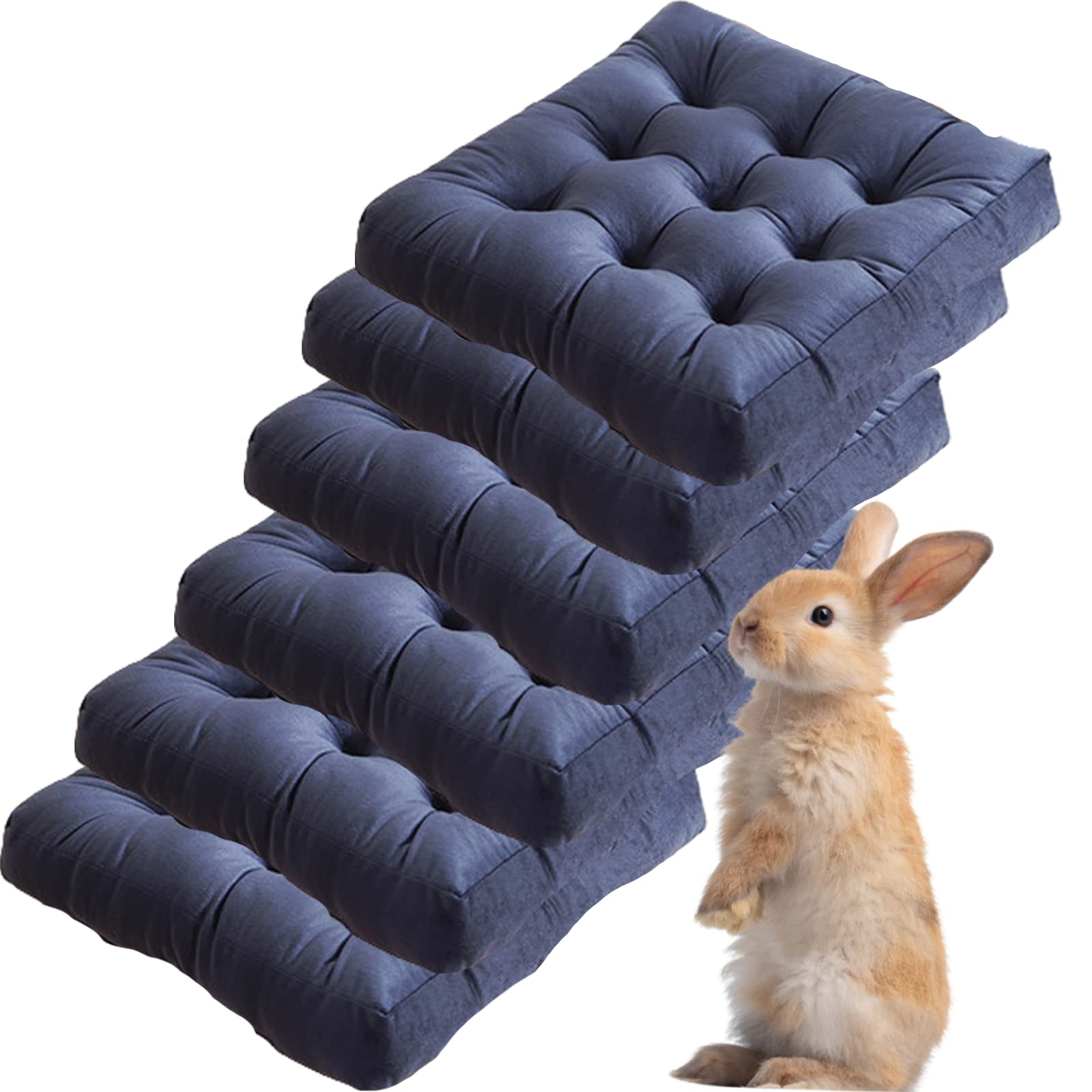 Premium Thick Square Corduroy Floor Pillow Cushion - 18