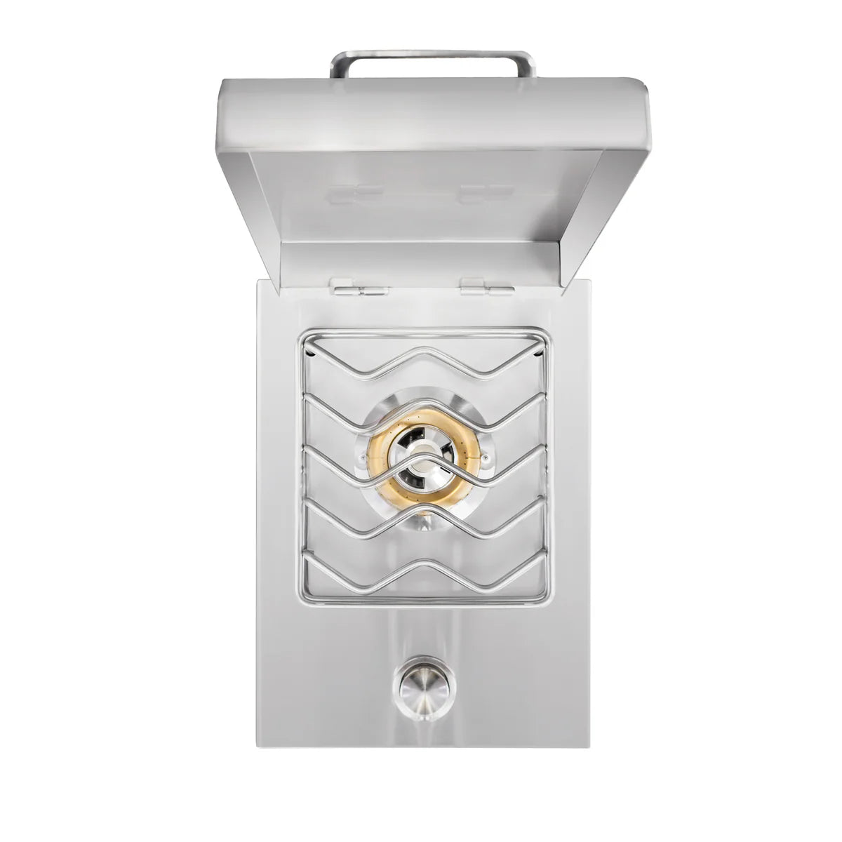 Summerset Grills Single Side Burner - Stainless Steel Outdoor Gas Burner for BBQ, Camping & Backyard Cooking | Perfect for Grilling, Boiling & Searing