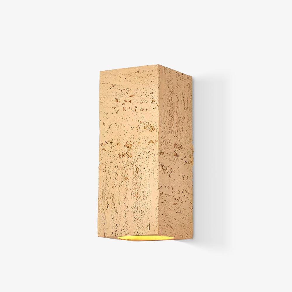 Modern Brick Wall Lamp - Industrial Style LED Sconce Light Fixture for Bedroom, Living Room, and Office Decor | Energy Efficient Indoor Lighting Solution