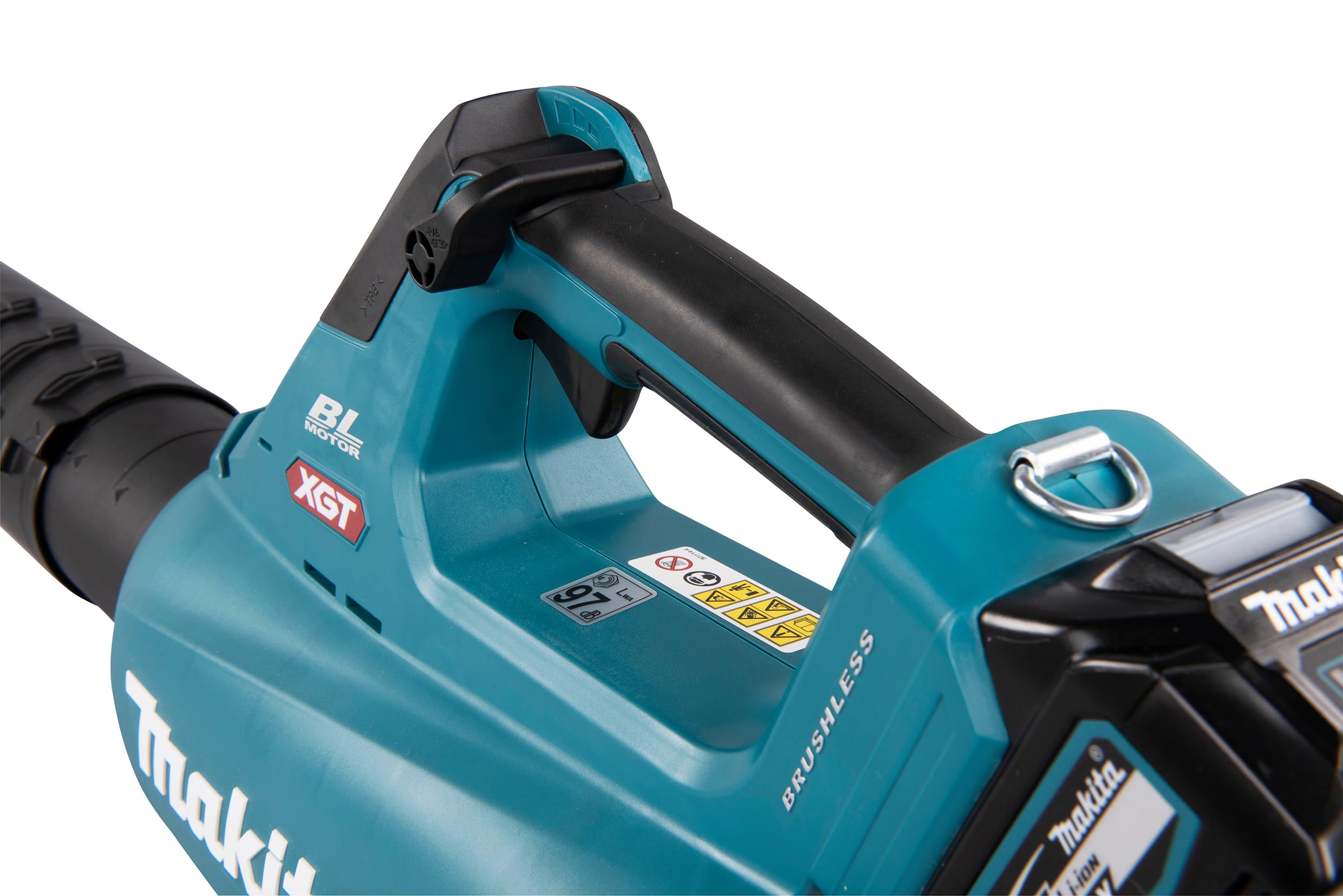 Makita UB001GZ 40V Max XGT Brushless Cordless Leaf Blower - Battery & Charger Not Included (Blue) - Perfect for Yard Cleanup, Driveway Clearing & Outdoor Maintenance