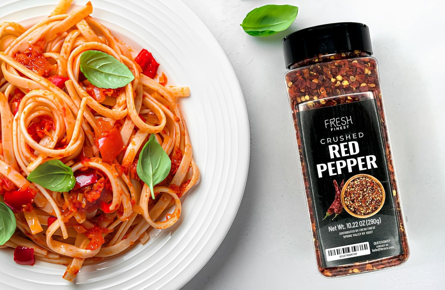 Premium Crushed Red Pepper Flakes - 10.22oz | All-Natural Chili Flakes for Pizza, Pasta, Grilling & Cooking | No Preservatives or Fillers | Intense Spicy Flavor | Perfect for Seasoning, Marinades & Sauces