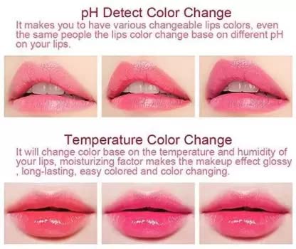 AGLEY Magic Color Changing Lip Jelly Pigment - Long Lasting Hydrating Lip Gloss with Mood Shifting Technology | Perfect for Parties, Date Nights & Everyday Wear