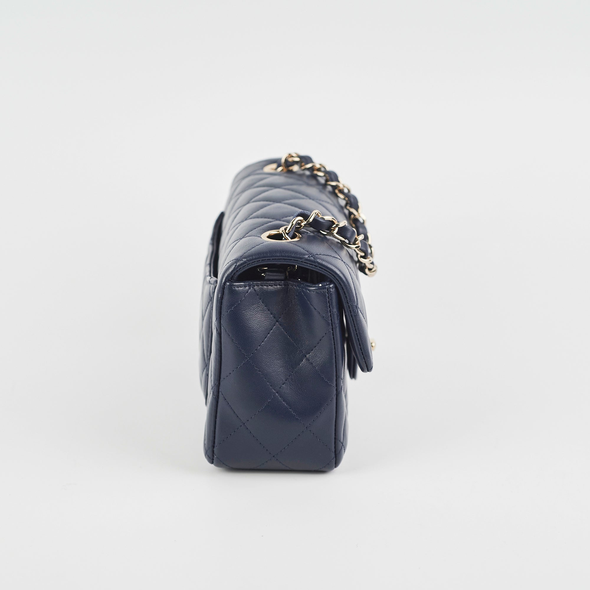 Chanel Mini Rectangular Navy Blue Quilted Caviar Leather Crossbody Bag - Luxury Designer Handbag for Women, Perfect for Evening Events & Date Nights