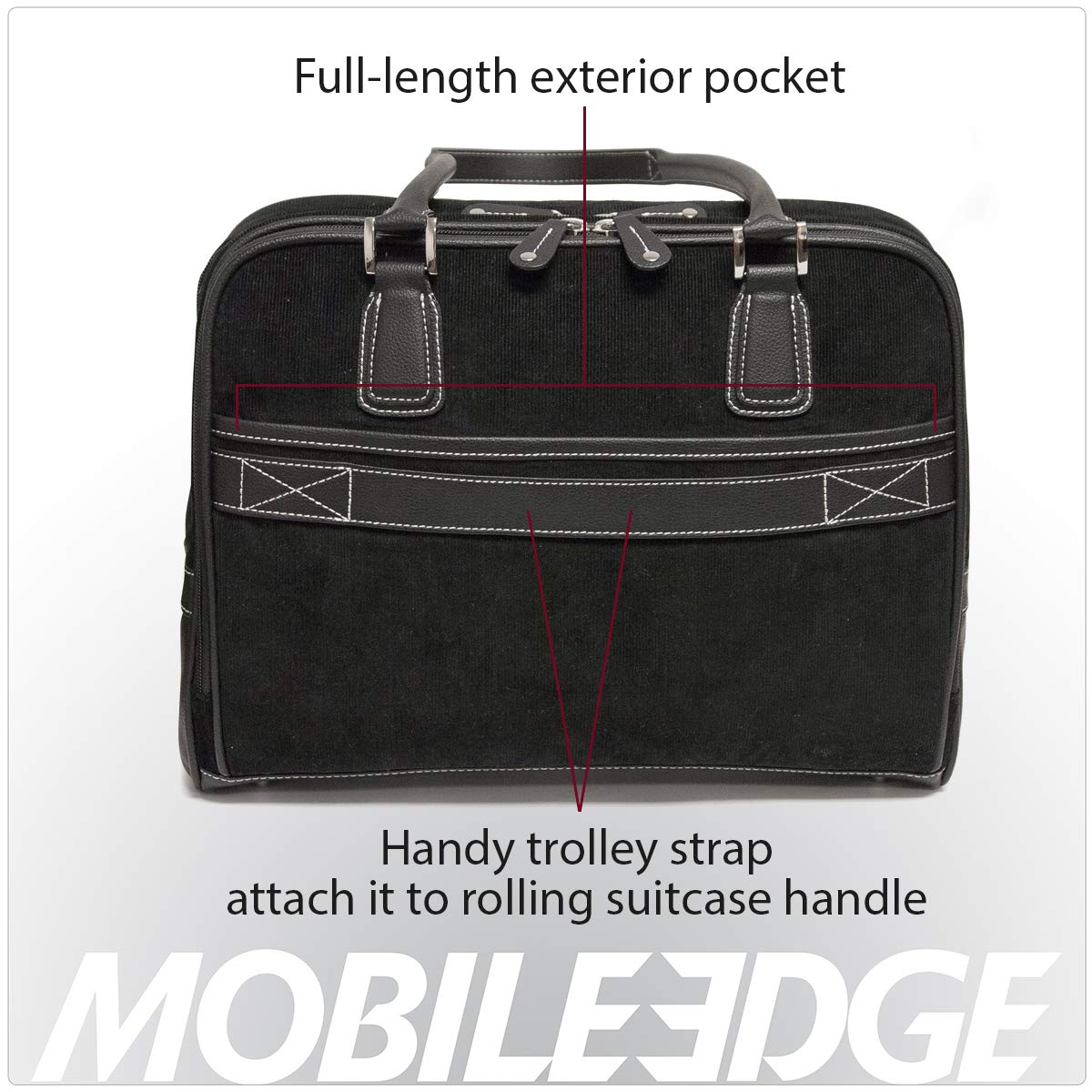 Mobile Edge Classic Corduroy Tote Large - 16