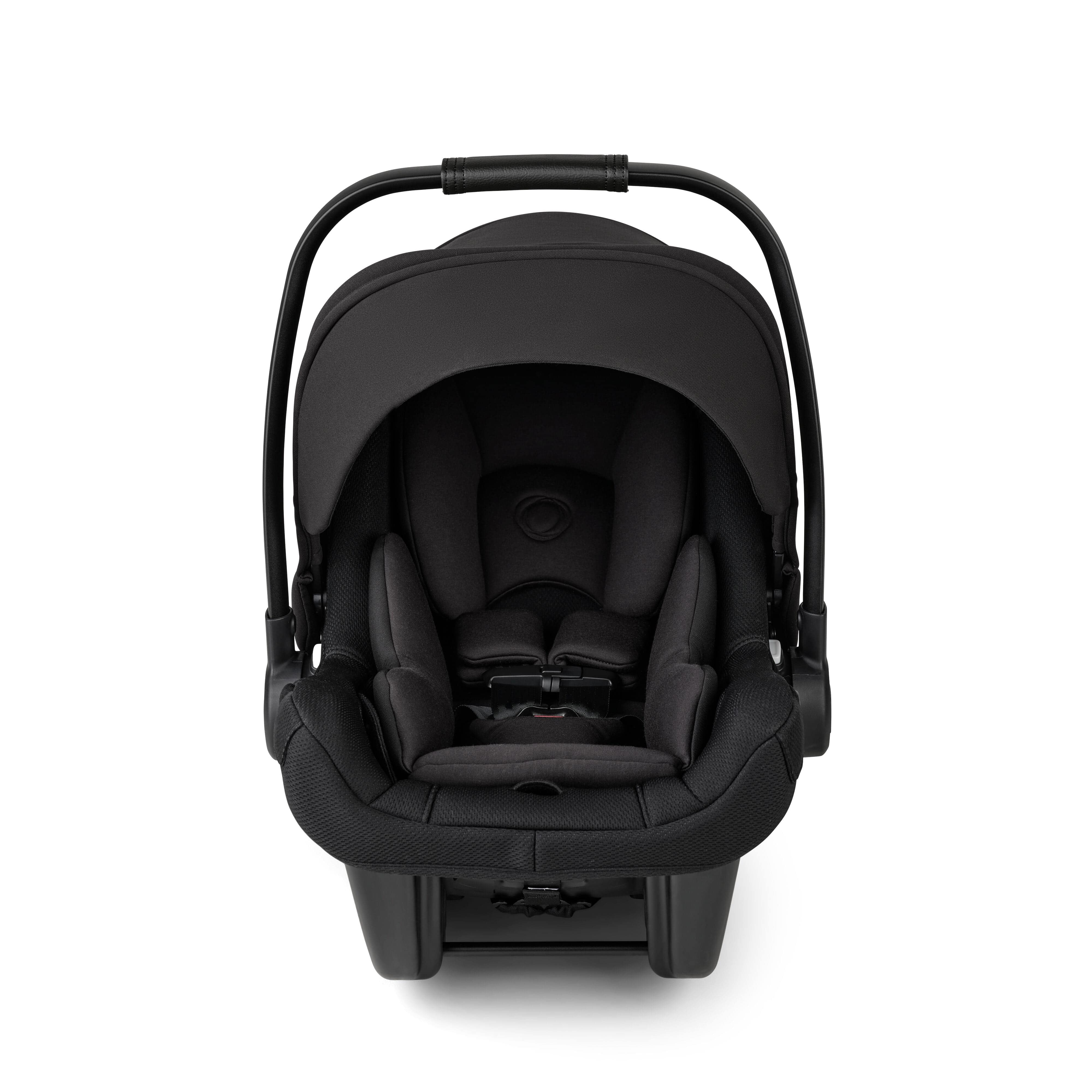 Nuna Bugaboo Turtle Air Shield Car Seat with Base - Black | Safe & Comfortable Infant Car Seat for Newborns | Perfect for Travel & Daily Commutes