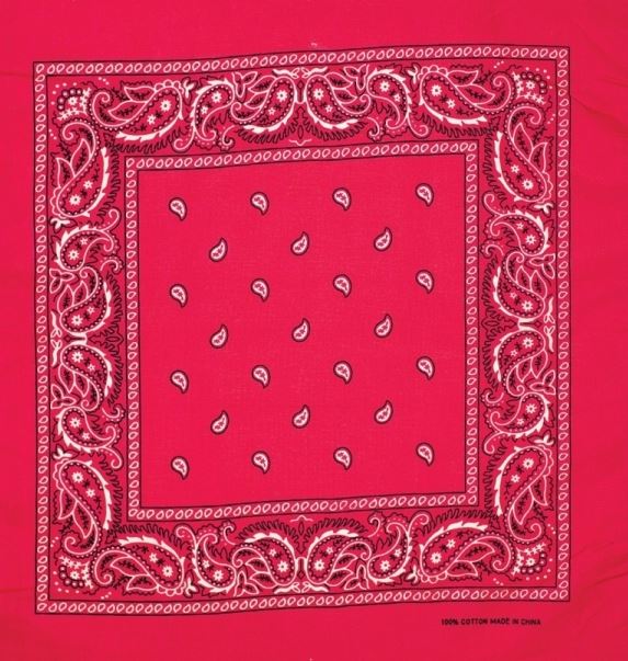 Hot Pink Bandanas for Women & Men - Stylish Cotton Fashion Accessory for Outdoor, Sports, and Everyday Wear