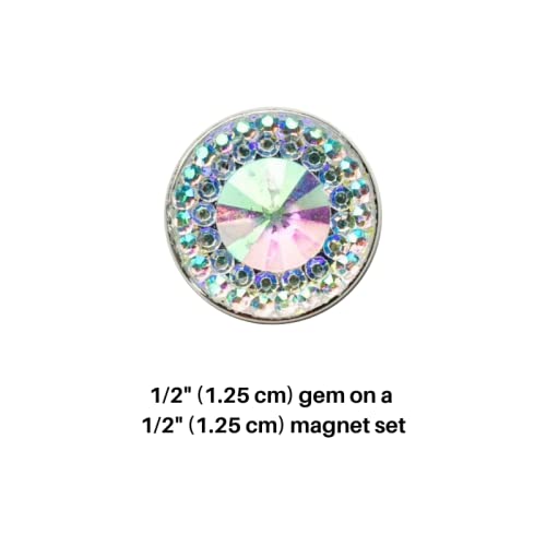 AB Queen Magnet Pageant Contestant Number Sash - Elegant Fashion Accessory Brooch for Pageantry, Beauty Queens & Competition - Perfect for Pageant Events, Crown Decorations & Queen Gifts