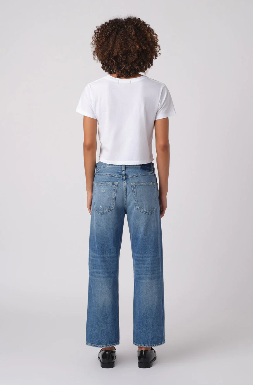 Billie Wide Straight Leg Jeans for Women - Comfortable & Warm High Waist Pants for Casual Wear, Office & Winter Outfits