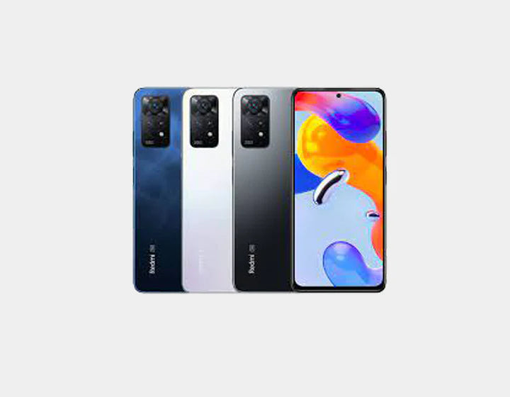 Xiaomi Redmi Note 11 Pro 4G Smartphone - 128GB ROM 6GB RAM, Dual SIM Unlocked GSM Phone (Graphite Gray) for Streaming, Gaming & Business Use