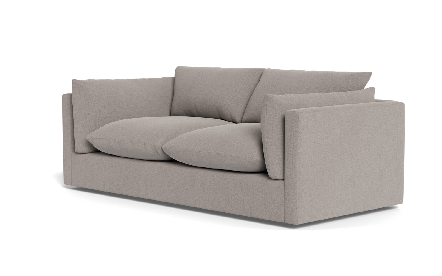 Soco 79 Loveseat Sofa - Modern 2-Seater Couch for Small Spaces, Living Room, Apartment, and Office - Comfortable Upholstered Fabric with Sturdy Wooden Frame