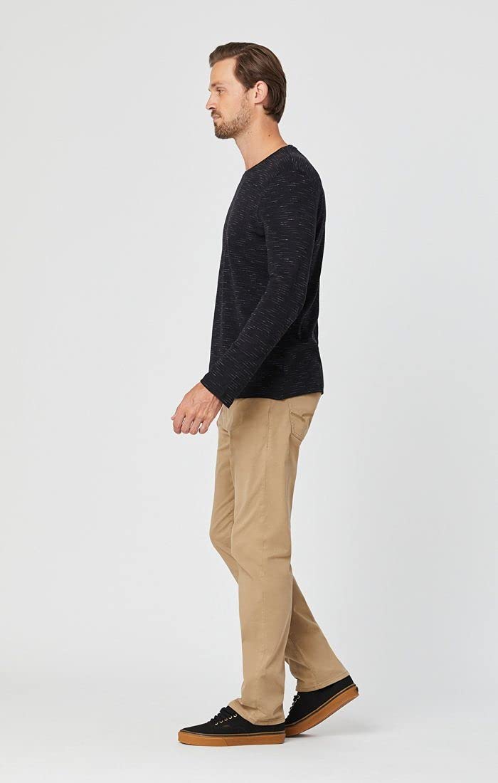 Mavi Marcus Men's Slim Straight Leg Pants - Regular Rise Comfort Fit for Business Casual & Office Wear | Perfect for Work, Travel & Everyday Style