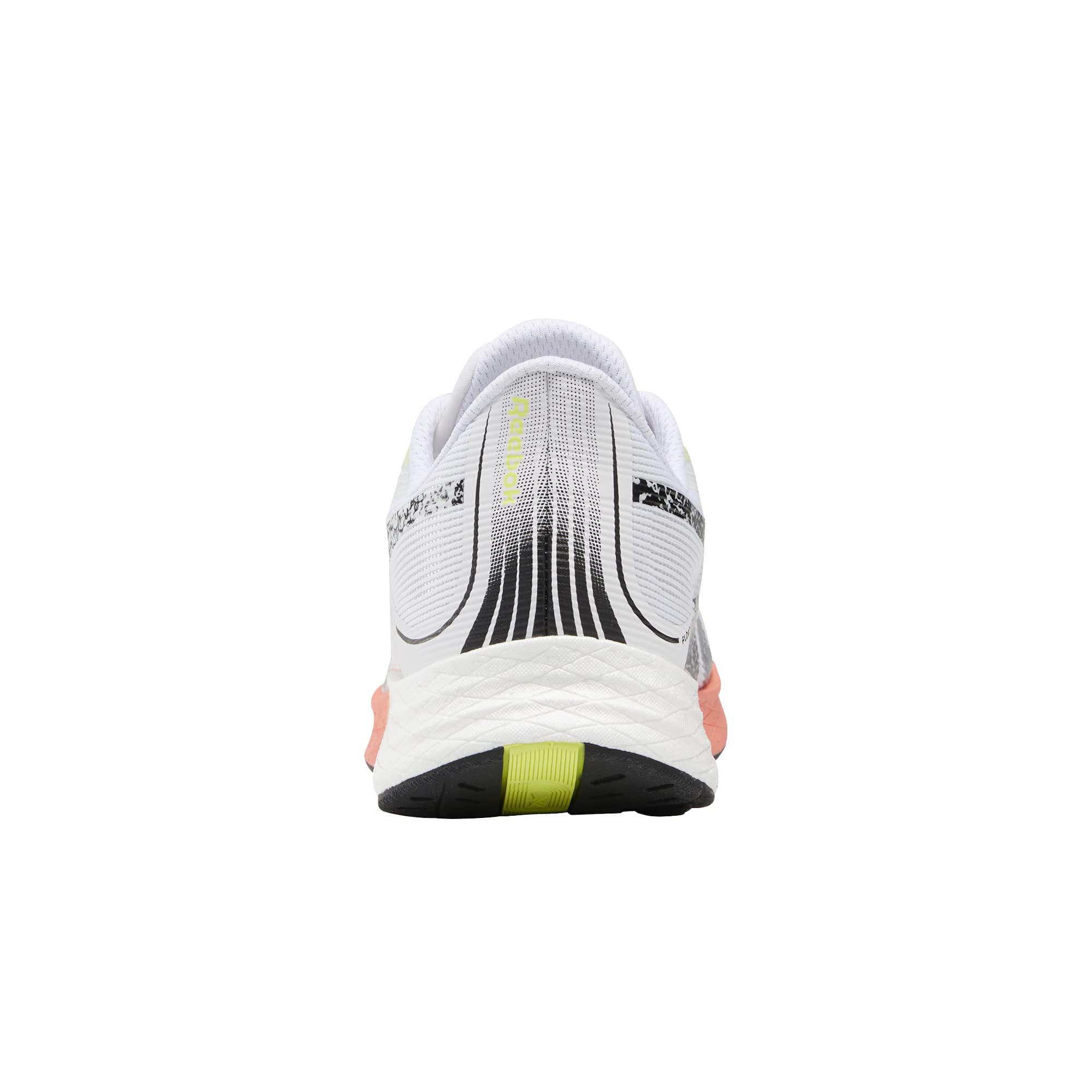 Reebok Men's FLOATRIDE Energy 3.0 Running Shoes - White/Twisted Coral/Digital Glow - Size 10.5 | Lightweight Cushioned Sneakers for Jogging, Gym Workouts & Daily Wear