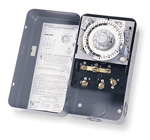 Paragon Time Clock & Timer - 120V Defrost Controller (804500) for Freezers, Refrigerators & Commercial Kitchen Equipment