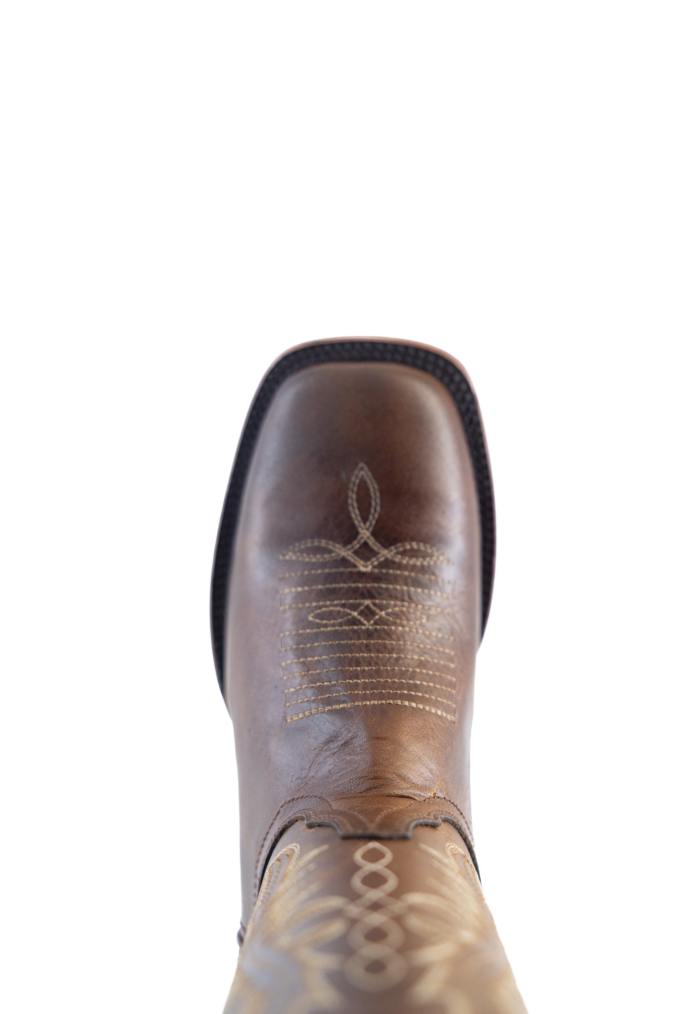 Marybeth Square Toe Cowgirl Boots for Women - Western Style Ankle Boots with Comfortable Leather Upper - Perfect for Rodeo, Country Dancing & Casual Outfits
