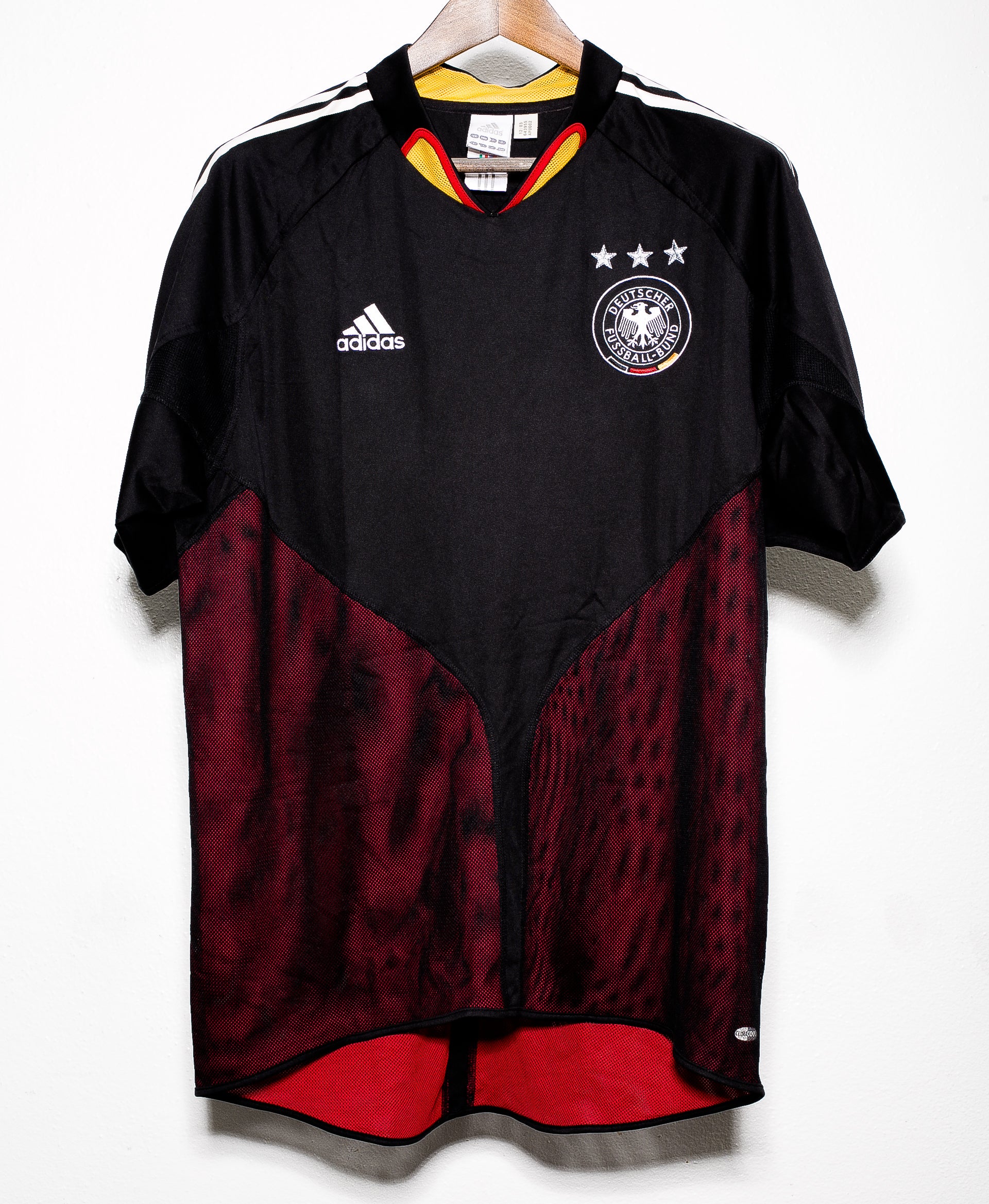 2004 Germany Away Soccer Jersey (Men's) - Vintage Football Shirt for Fans, Collectors & Match Day Wear