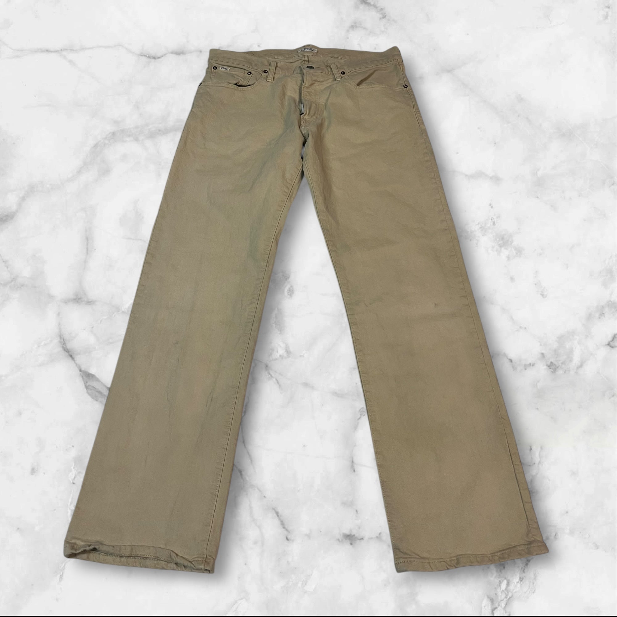 Vintage Polo Ralph Lauren Men's Jeans 34x32 Medium Wash 0008 - Classic Fit for Casual Wear & Everyday Style