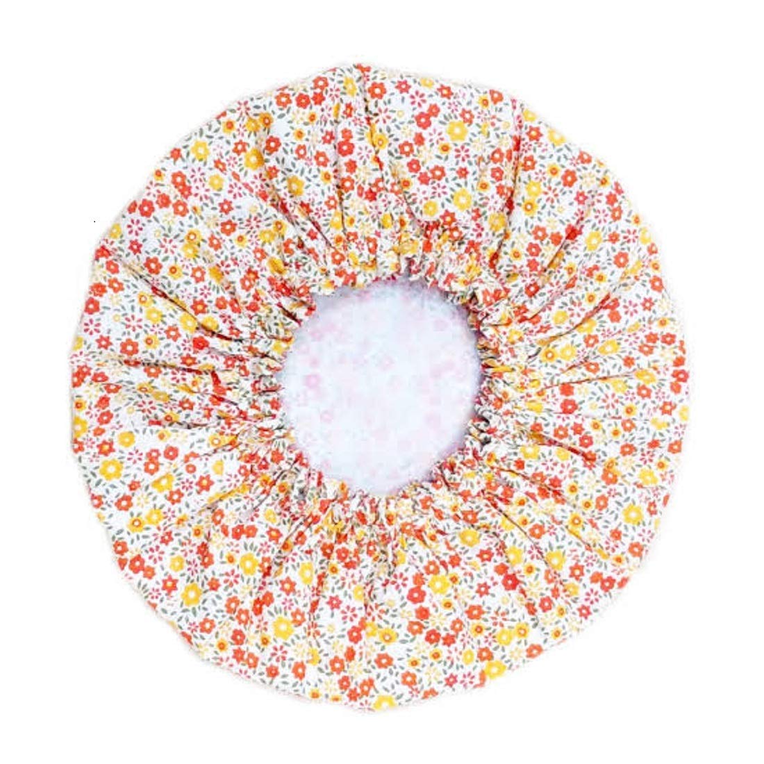 JAAP Reusable Printed Shower Cap with Elastic Band - 3 Pack Waterproof Bath Caps for Women & Men - Perfect for Home, Salon, Spa, Hair Treatment & Beauty Parlor Use