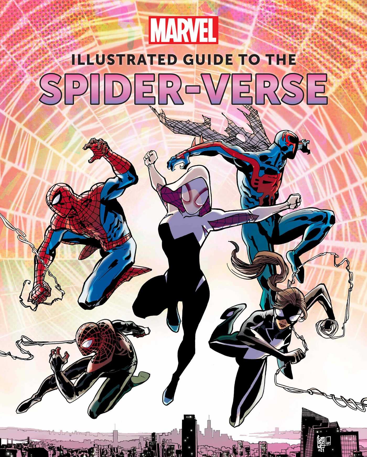 Marvel: Illustrated Guide to the Spider-Verse - Art Book Featuring Spider-Man, Miles Morales & Alternate Timelines | Perfect for Marvel Fans, Comic Collectors & Home Decor
