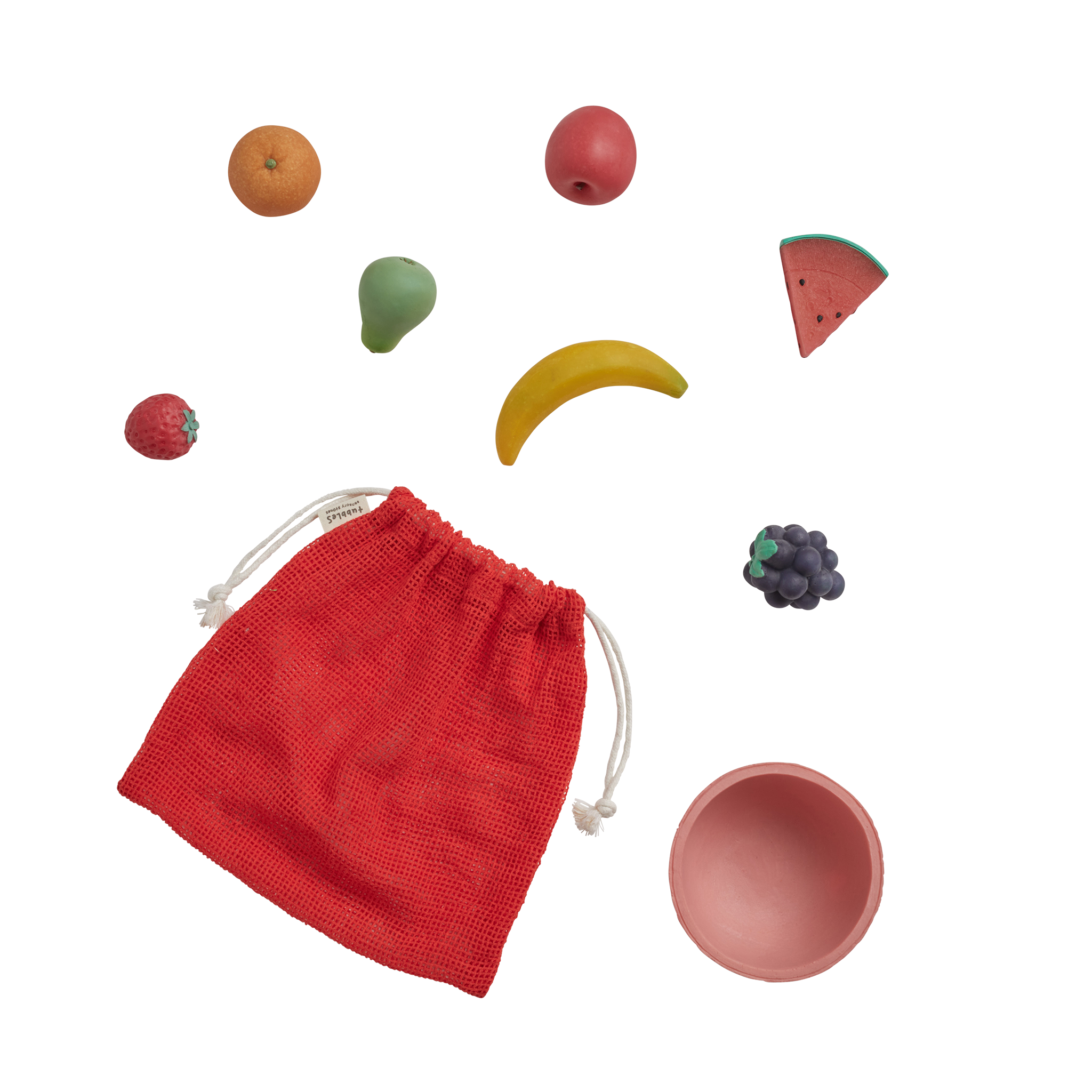 Tubbles Sensory Stones - Fantastic Fruit Textured Sensory Toys for Kids - Perfect for Stress Relief, Autism Therapy & Sensory Play at Home or School