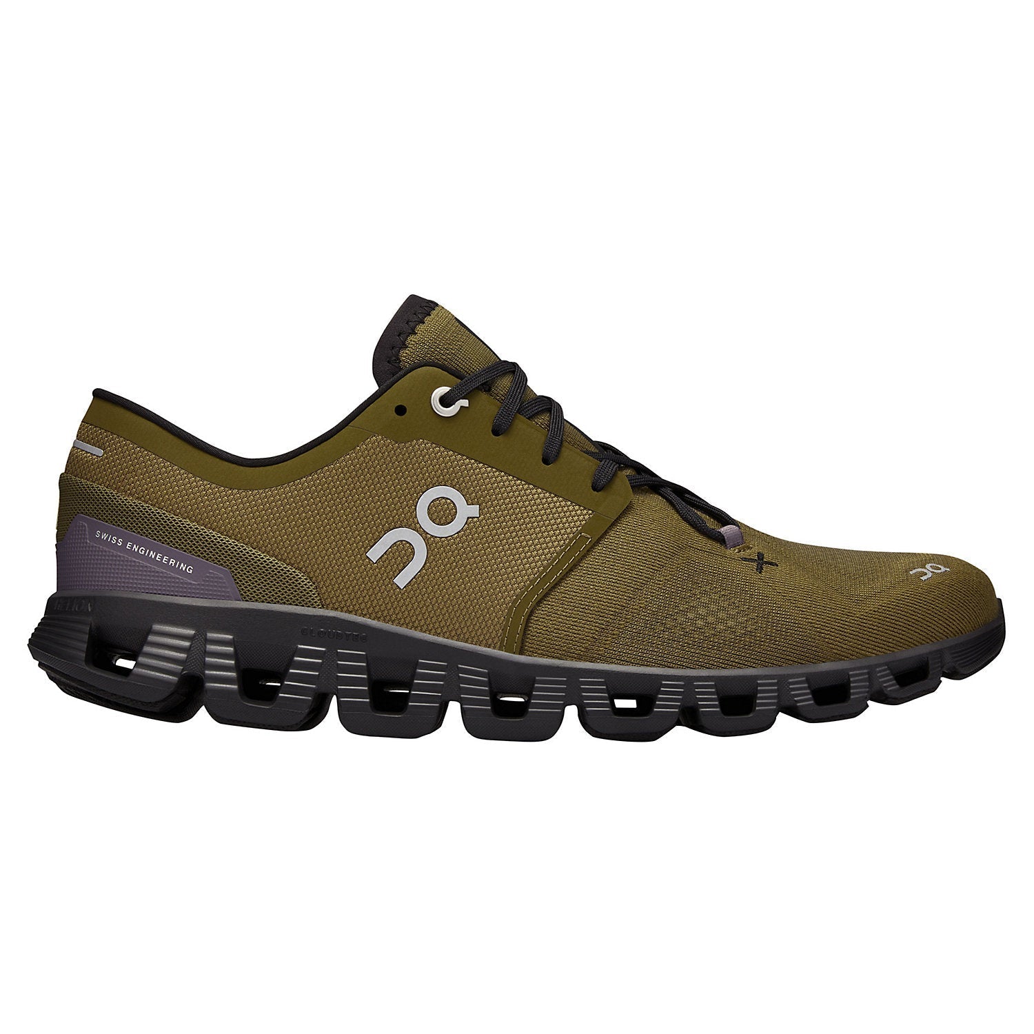 Men's On Cloud X 3 Running Shoes - Hunter/Black - Size 13 D Medium - Lightweight & Breathable for Trail Running & Gym Workouts