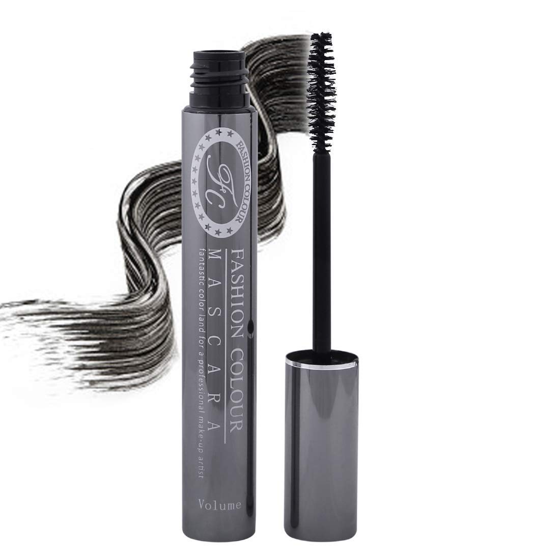 Waterproof Volumizing Mascara - Lightweight, Quick Dry, No Clumping with Exclusive Wand for Length & Definition | 10ml | Perfect for Daily Wear, Night Out & Special Occasions