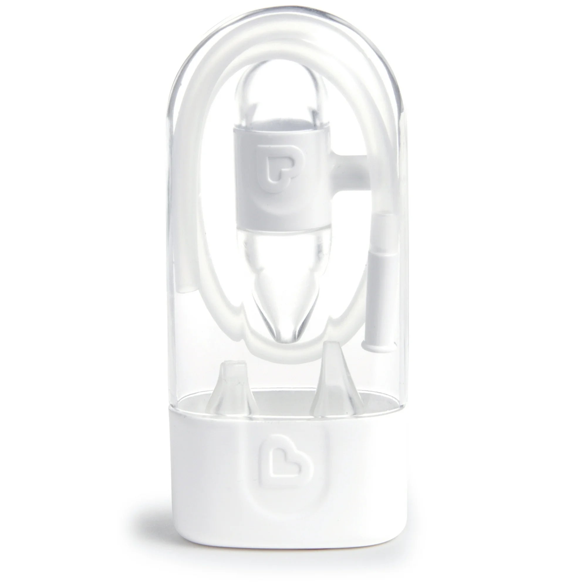 Munchkin ClearNose Nasal Aspirator for Babies - Safe & Effective Baby Nasal Suction Bulb - Gentle Newborn Nose Cleaner for Congestion Relief - Perfect for Nursery, Travel & Home Use