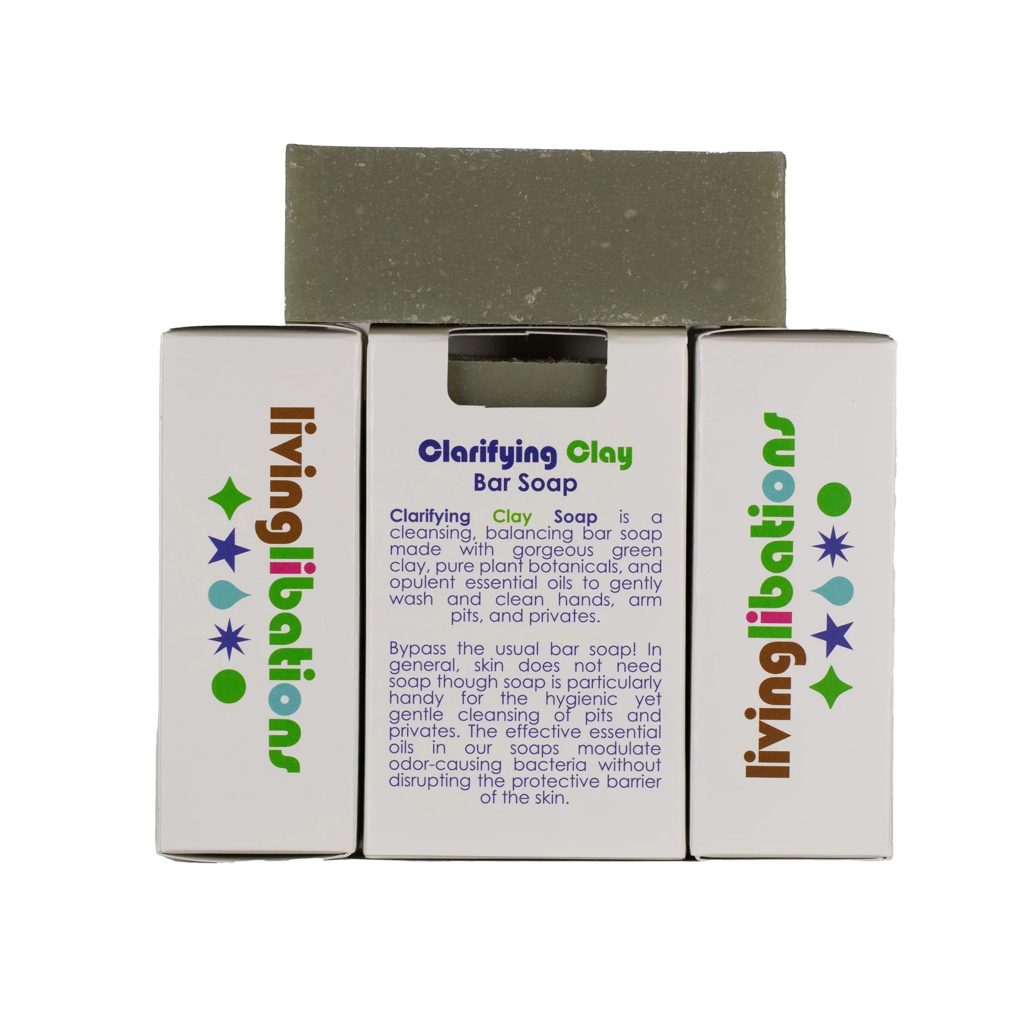 Best Clarifying Clay Soap for Acne & Oily Skin - Deep Cleansing Facial Soap with Natural Ingredients - Perfect for Daily Skincare Routine & Spa Treatments