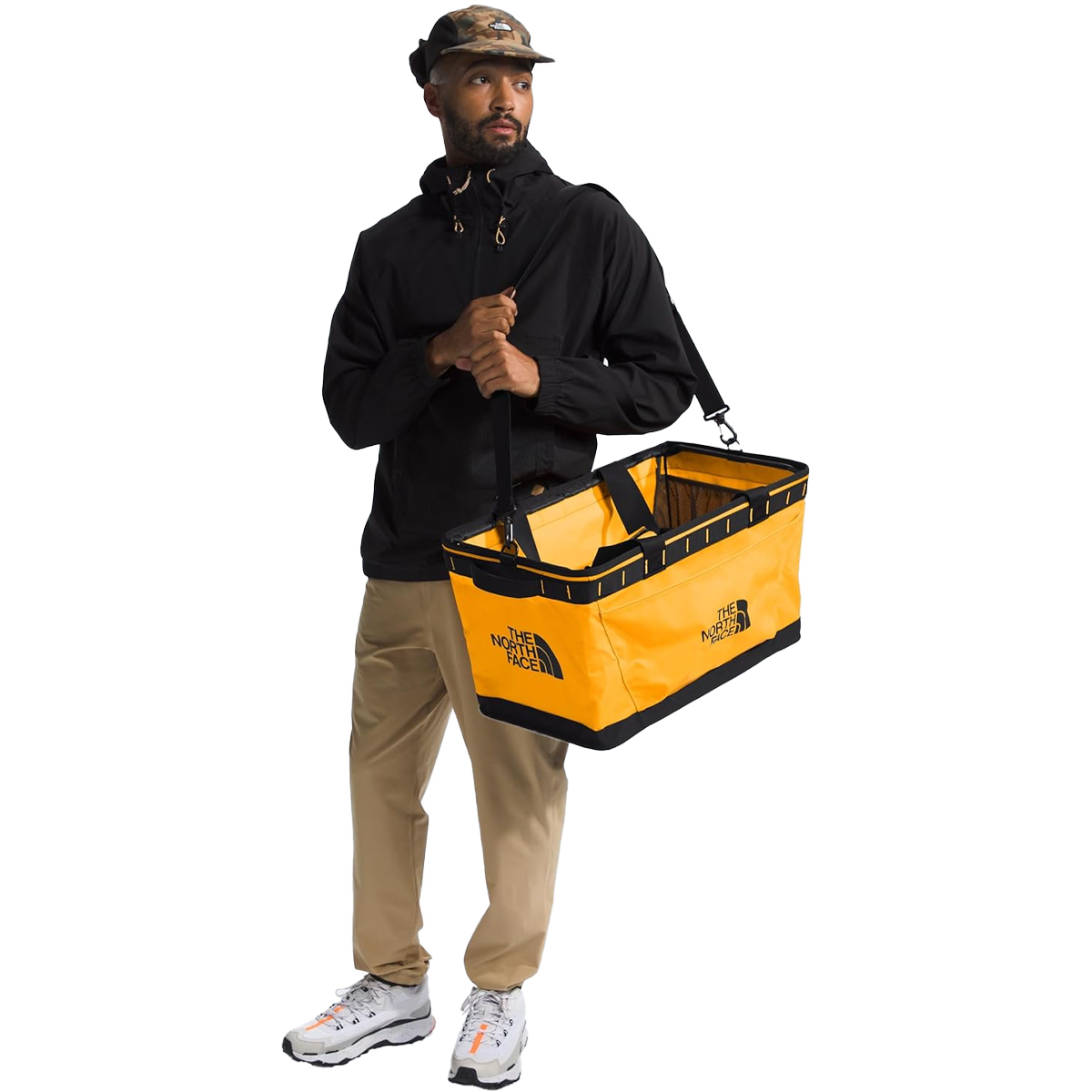 Base Camp Gear Bin Small - Durable Storage Organizer for Camping, Hiking & Outdoor Adventures - Perfect for Tents, RVs & Backpacking Trips