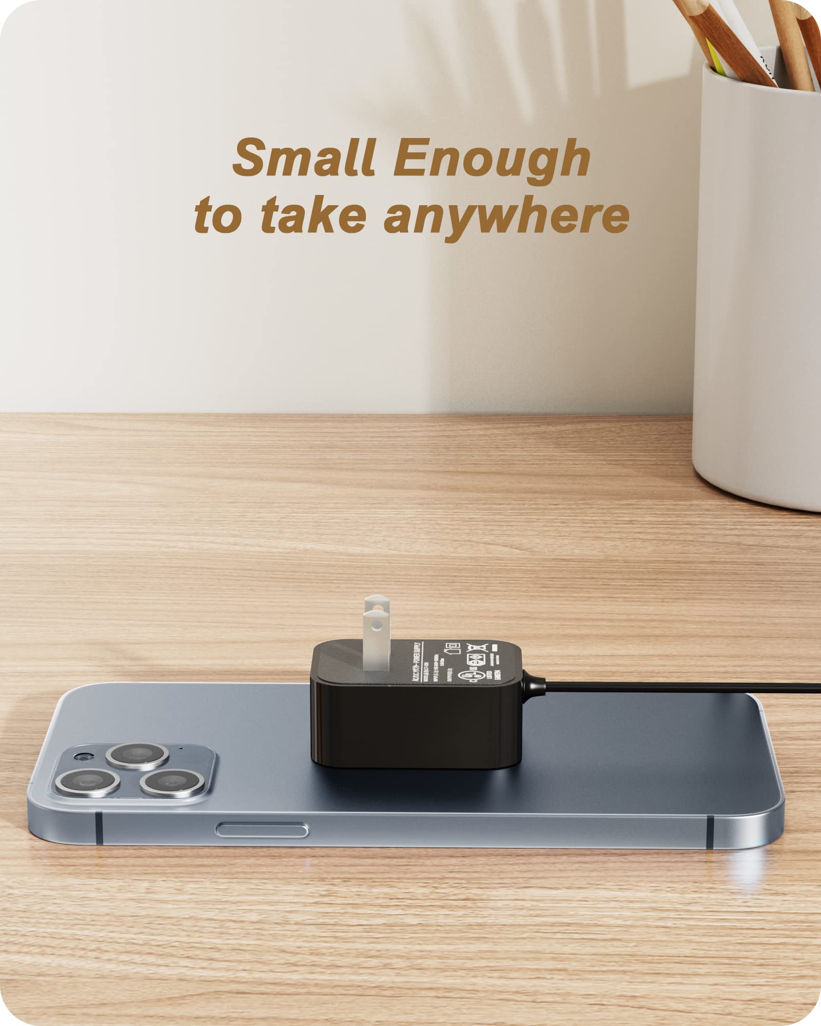 Shark VM252 Replacement Magnetic Charger - Compatible with Shark VACMOP Pro, VM252, VM252C, QM250 Cordless Hard Floor Vacuum Mop | Fast Charging Solution for Home Cleaning & Maintenance