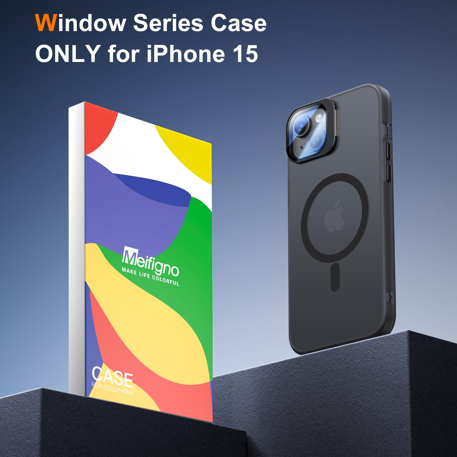 Meifigno MagSafe iPhone 15 Case 6.1