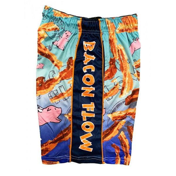 Men's Bacon Attack Shorts - Comfortable & Stylish Casual Wear for Outdoor Activities, Gym, and Lounge