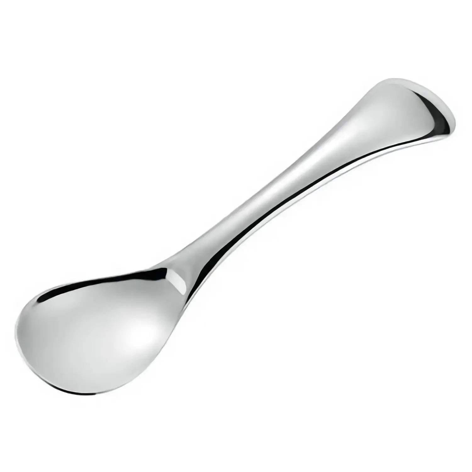 Asahi Copper Round Ice Cream Spoon - Premium Stainless Steel Dessert Spoon for Gelato, Sorbet & Frozen Yogurt - Perfect for Parties, Cafes & Home Use